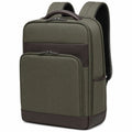 Laptop-Rucksack 45 x 32 x 15 cm aus Textil olivgrün für Alltag mit mehreren Fächern